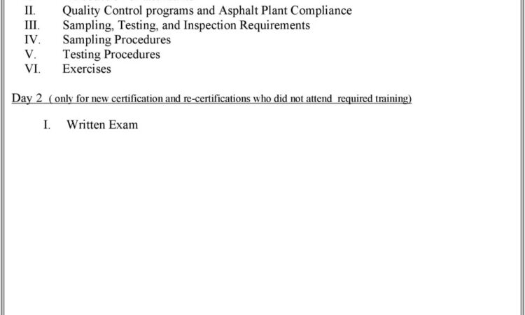 Grading Worksheet For Asphalt For Extraction