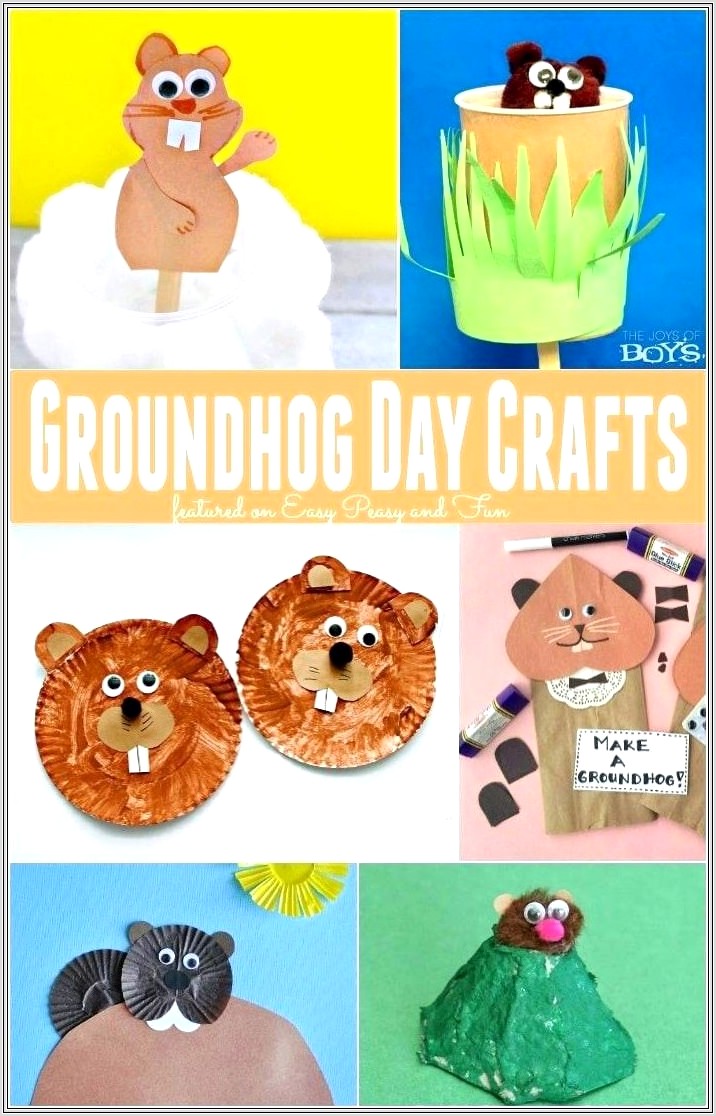 Groundhog Day Craft For Kindergarten