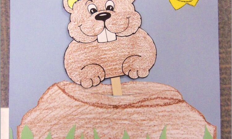 Groundhog Day Craft Preschool