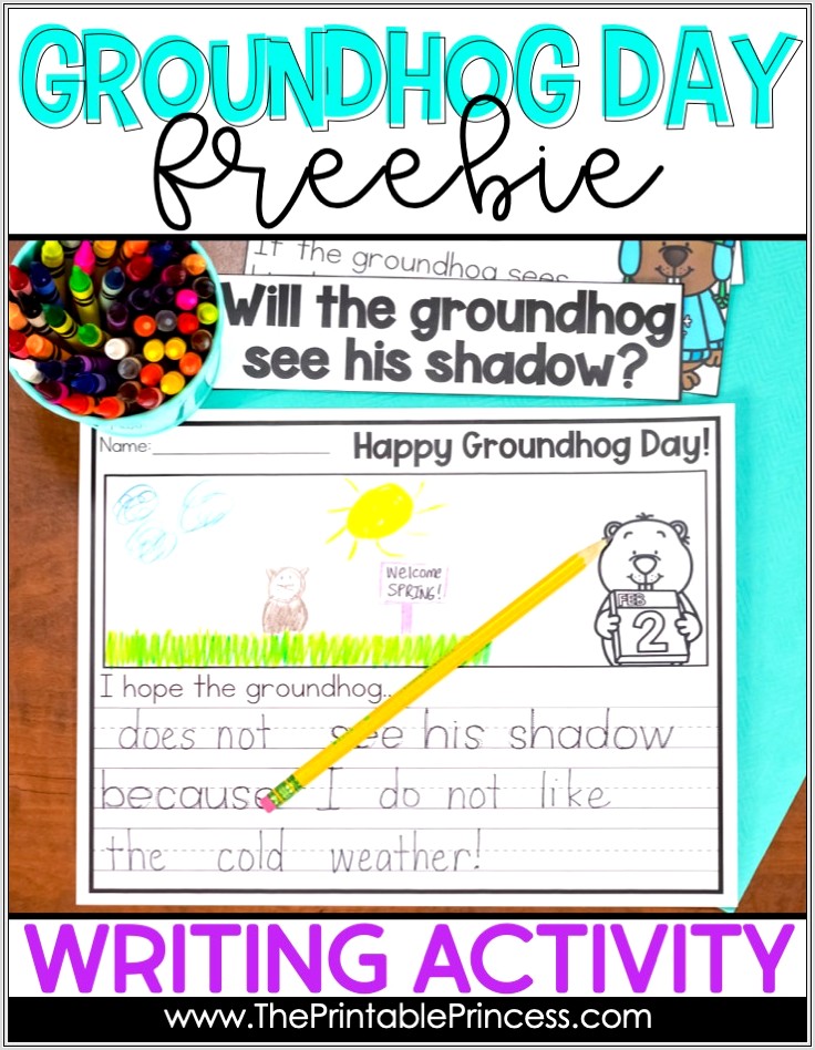 Groundhog Day Printable Activities For Kindergarten