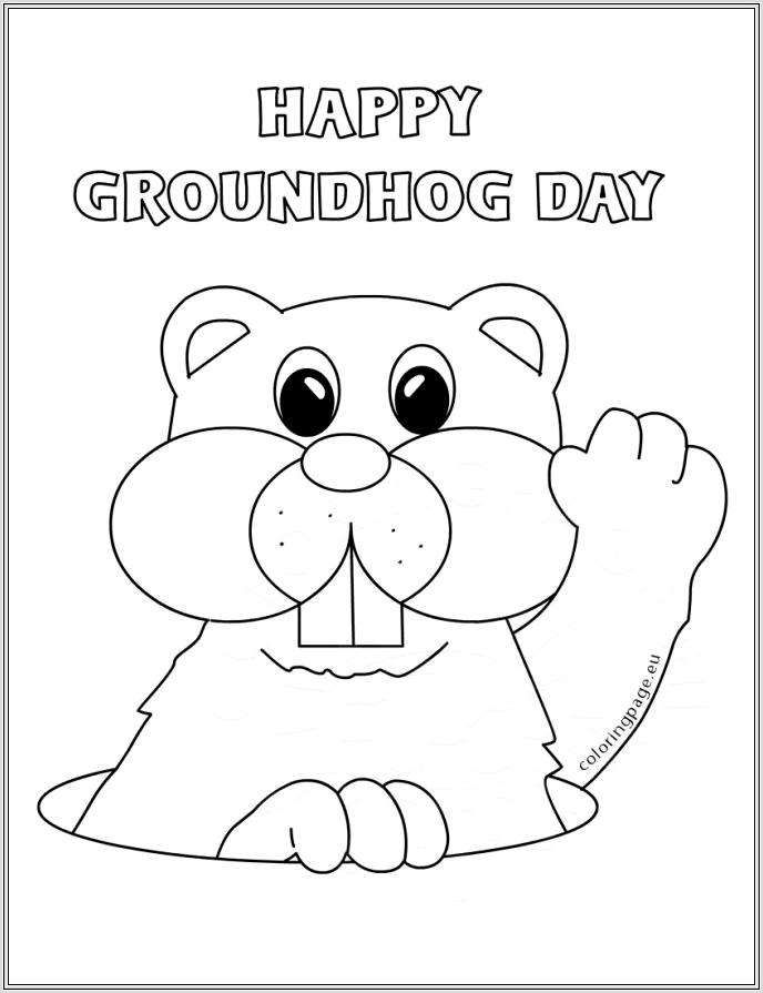 Groundhog Day Printable Activities Free