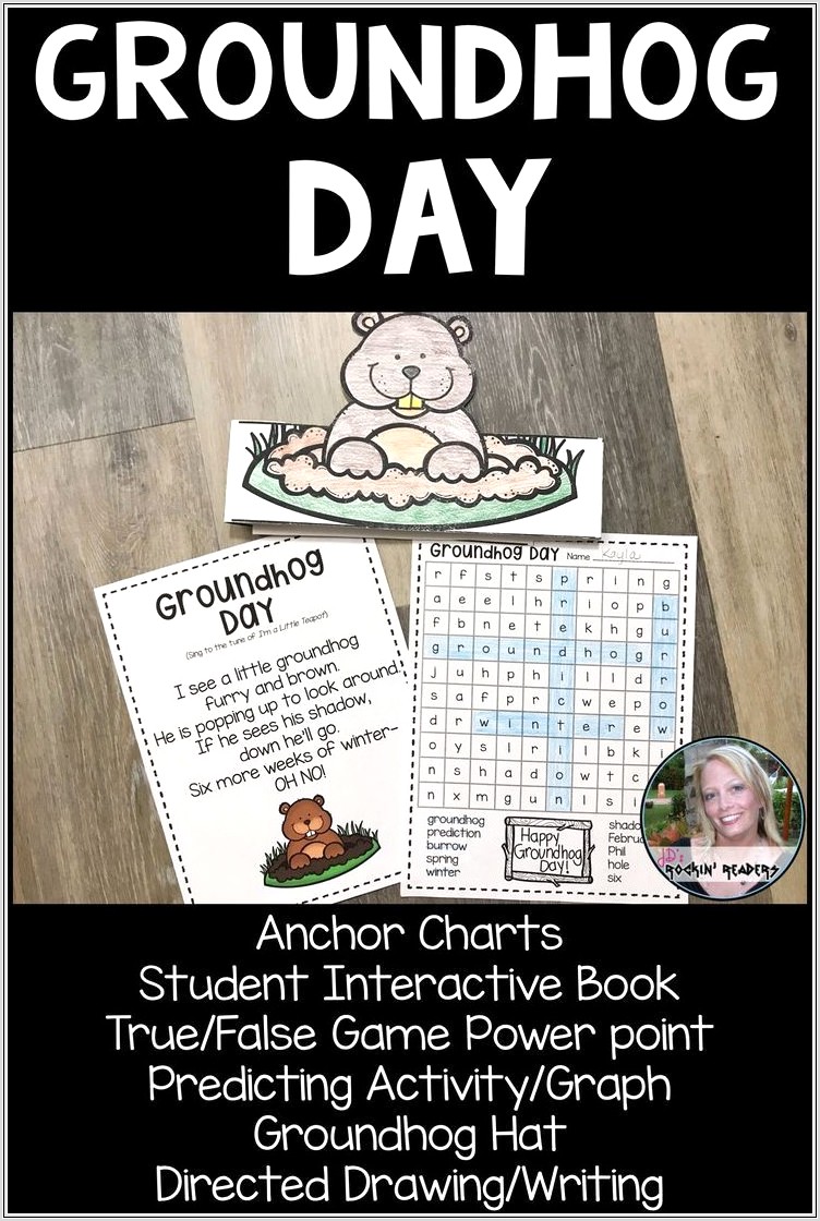 Groundhog Day Printables Kindergarten