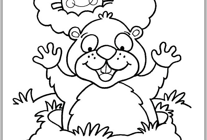 Groundhog Day Worksheet For Preschoolers