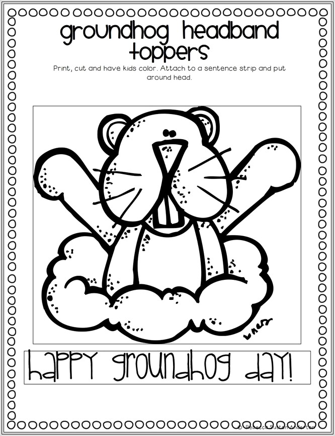 Groundhog Day Worksheets For Elementary