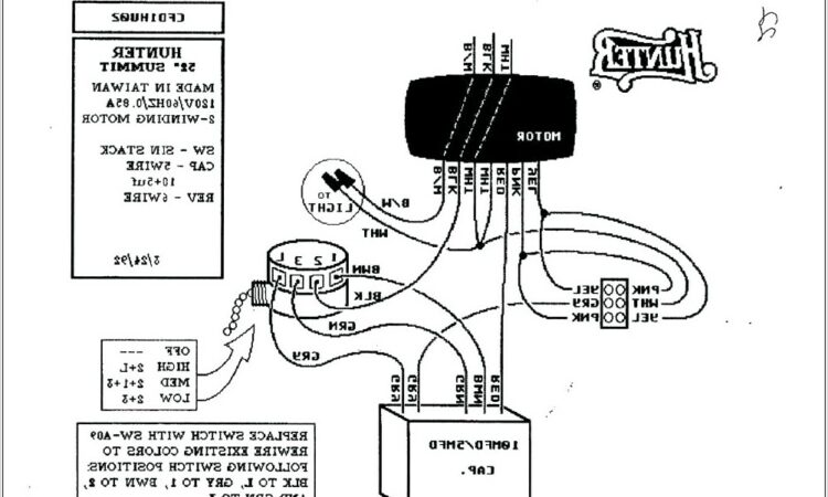 Hampton Bay Ceiling Fan Switch Wiring Diagram