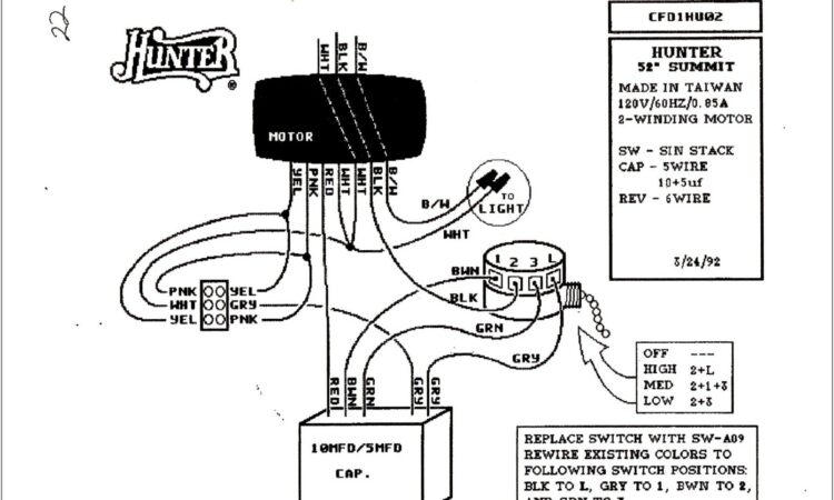 Hampton Bay Fan Wiring Diagram