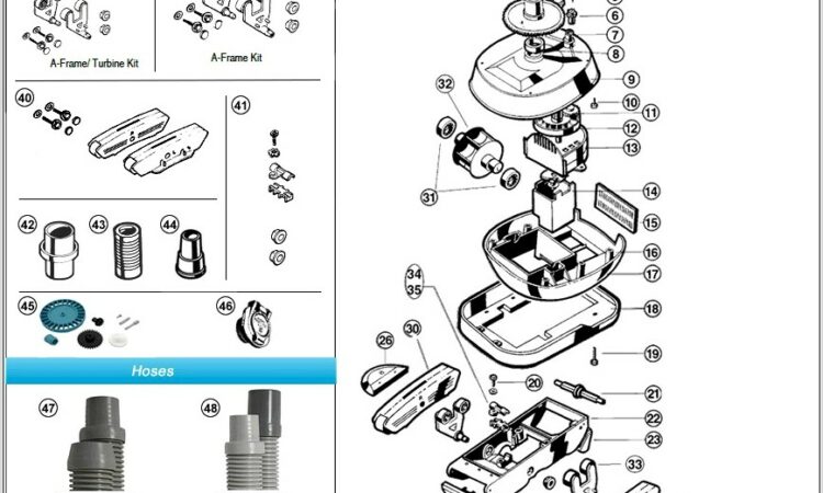 Hayward Navigator Gearbox Assembly Diagram