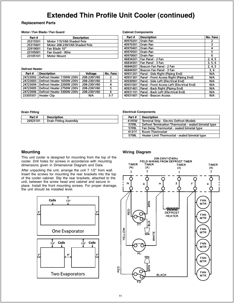 Heatcraft 5709l Wiring Diagram