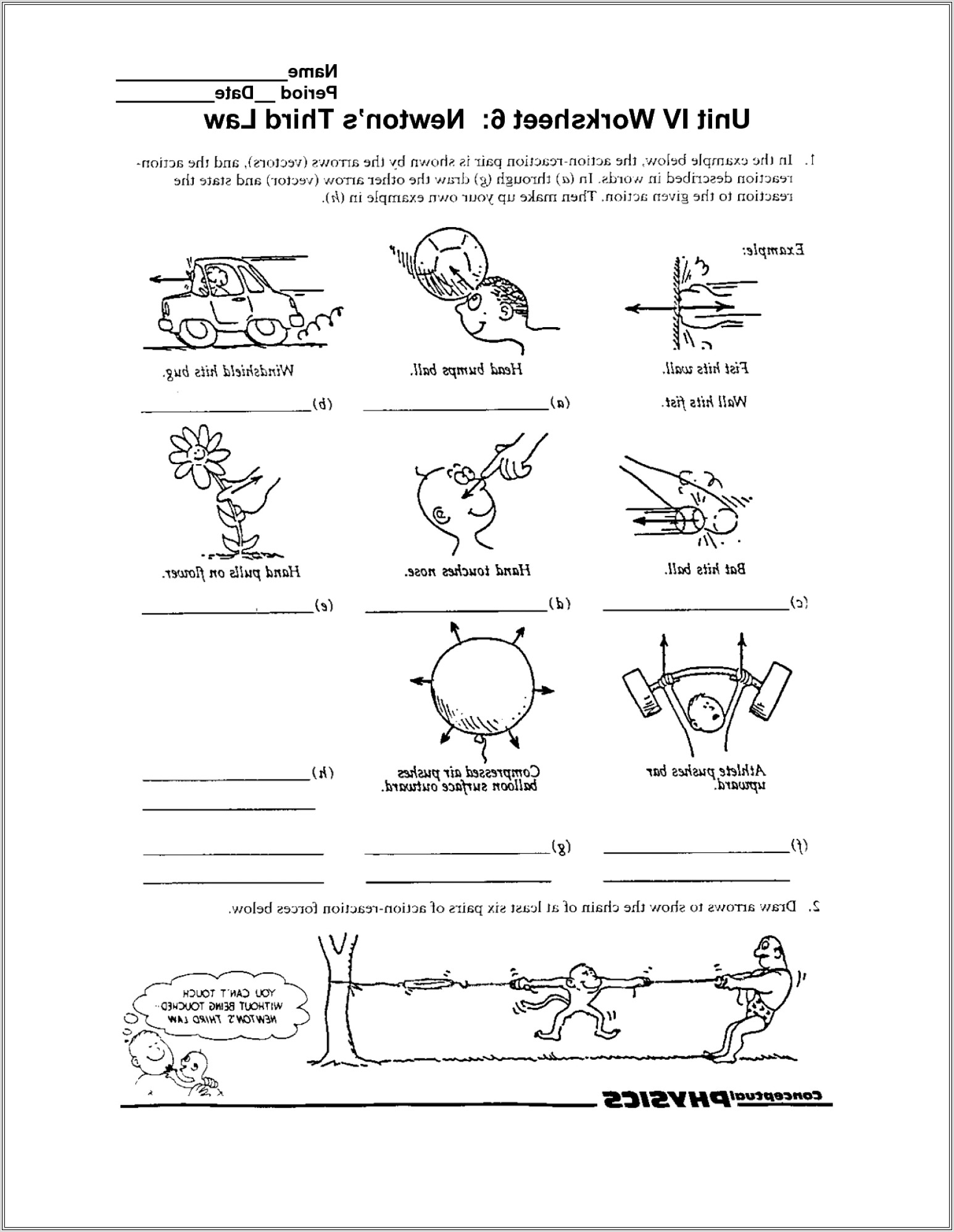 High School Vector Worksheet