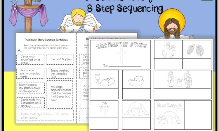 Holy Week Timeline Worksheet