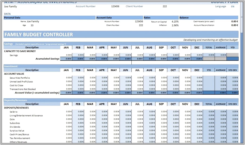 Home Budget Spreadsheet Australia