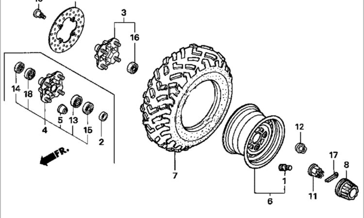 Honda Foreman 500 Transmission Diagram