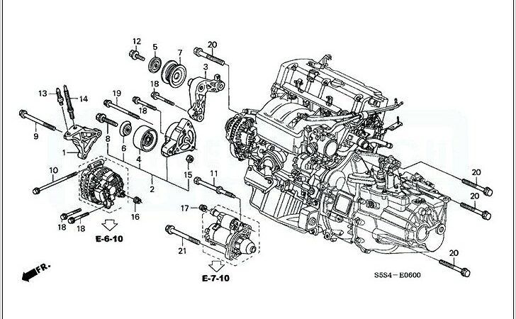 Honda K24 Engine Diagram