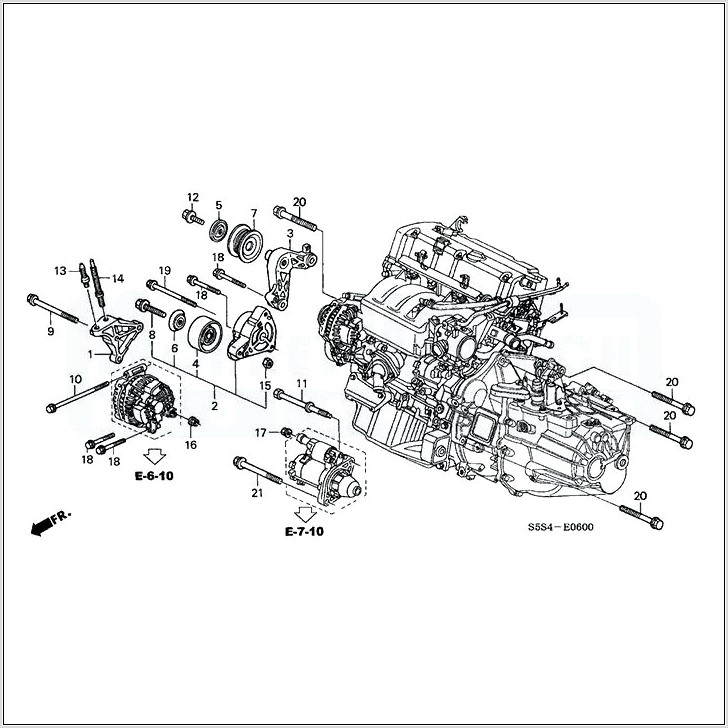 Honda K24 Engine Diagram