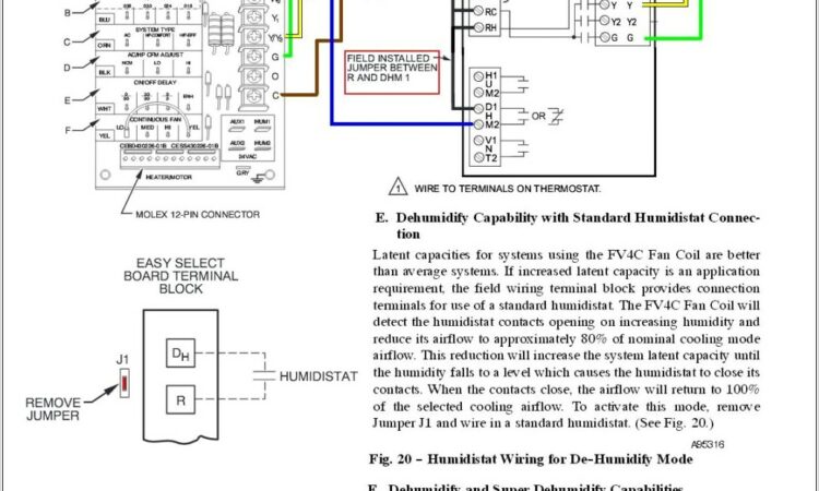 Honeywell Thermostat T6861 Wiring Diagram