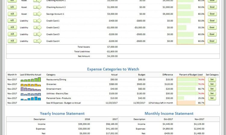 Household Budget Spreadsheet Software