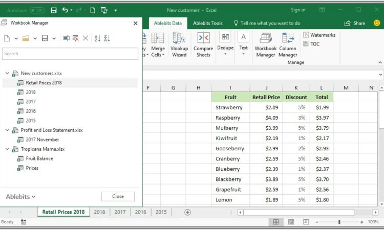 How To Organize Worksheets In Excel 2010