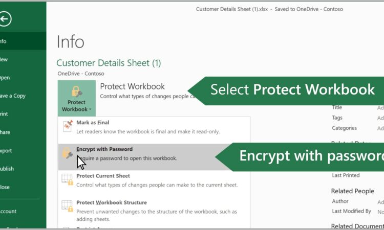 How To Protect Excel Worksheet With Password