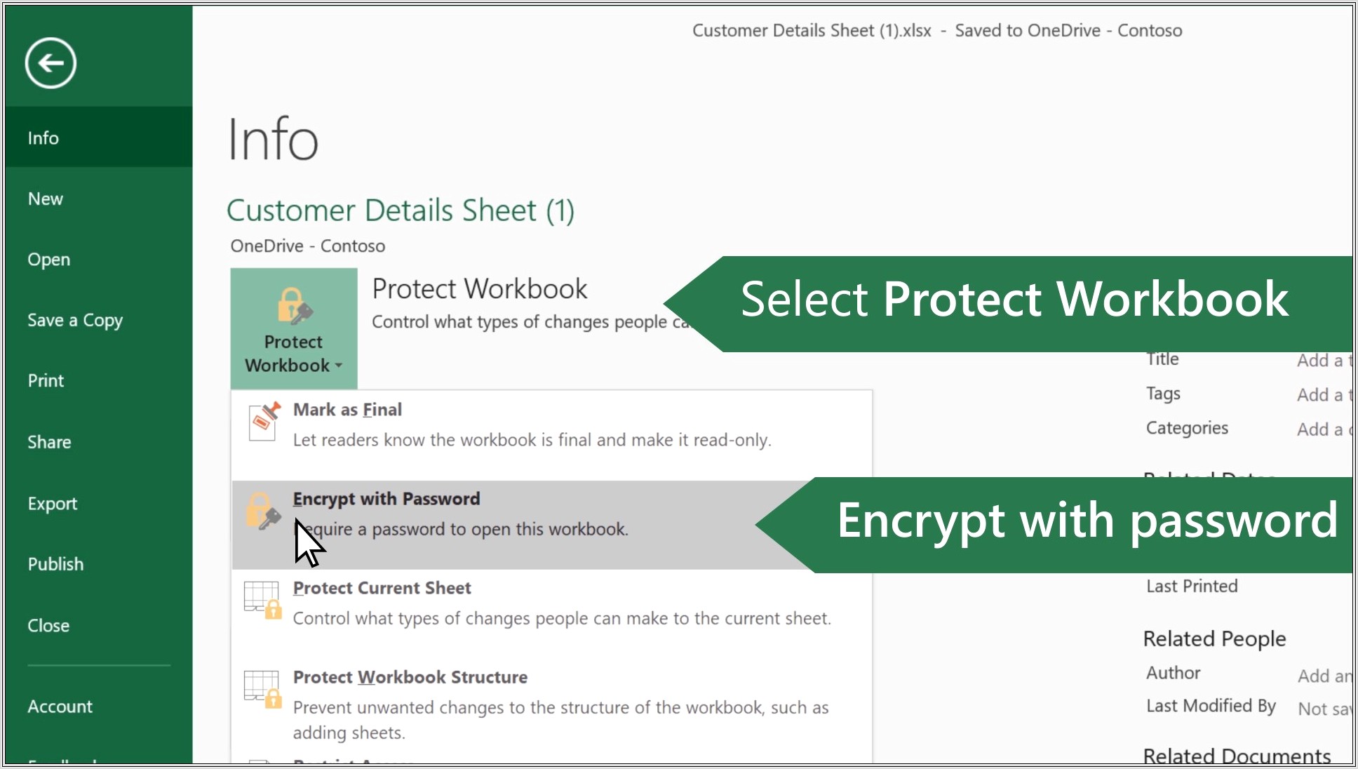 How To Protect Excel Worksheet With Password
