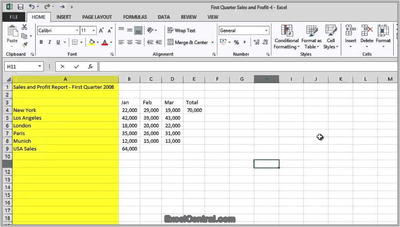 How To Resize An Excel Cell