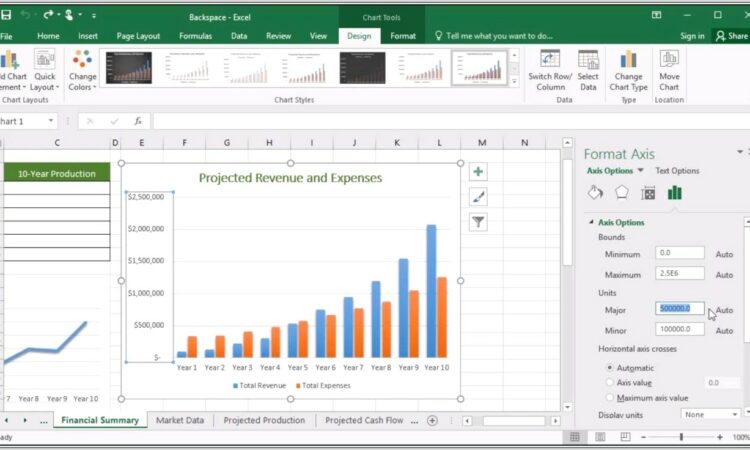 How To Resize An Excel Chart