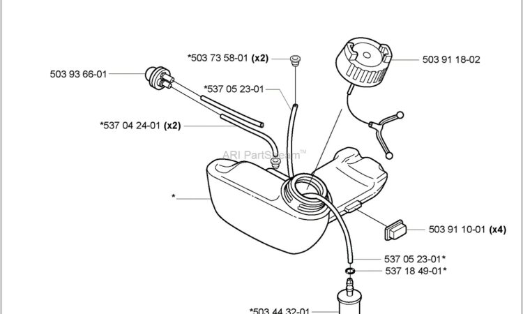 Husqvarna 128ld Fuel Line Diagram