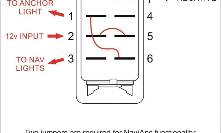 Illuminated Rocker Switch Wiring Diagram