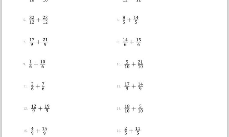 Improper Fractions And Mixed Numbers Worksheet Tes