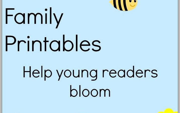 Ing Word Family Printable Books