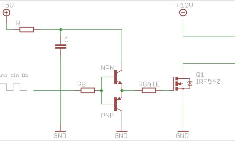 Irf840 Mosfet Driver Circuit Diagram