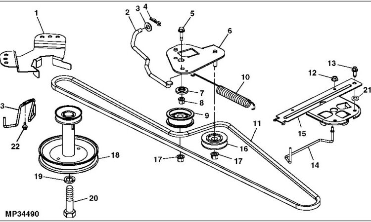 John Deere L120 Automatic Belt Diagram