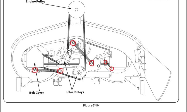 John Deere L120 Drive Belt Diagram