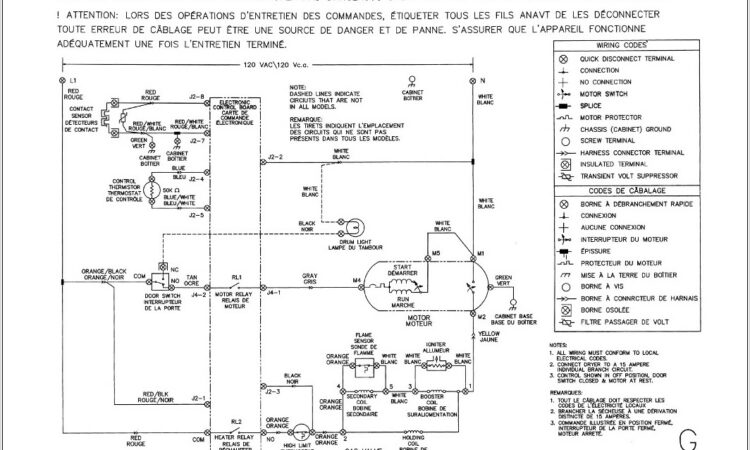 Kenmore Electric Dryer Wiring Diagram