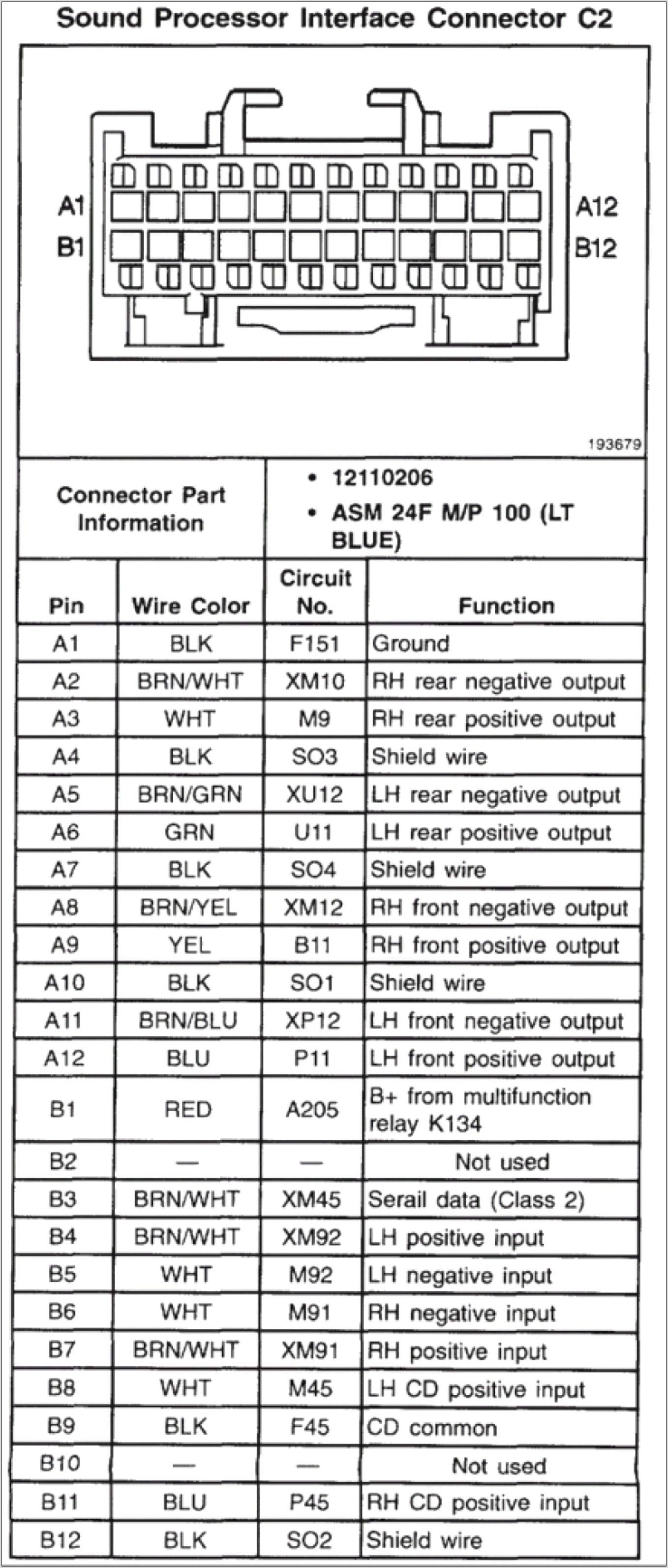 Kenwood Dpx503bt Wiring Diagram