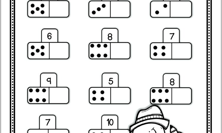 Kindergarten Math Worksheets Decomposing Numbers