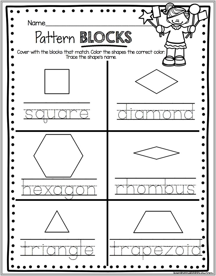 Kindergarten Worksheets Common Core