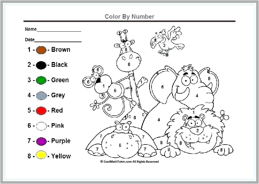 Kindergarten Worksheets English Free Printables