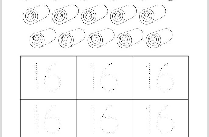 Kindergarten Worksheets For Number Recognition