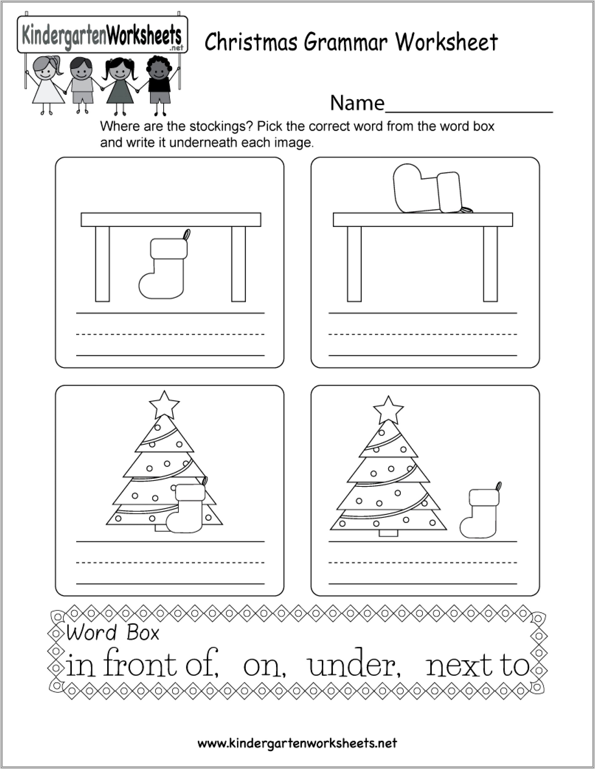 Kindergarten Worksheets On Patterns