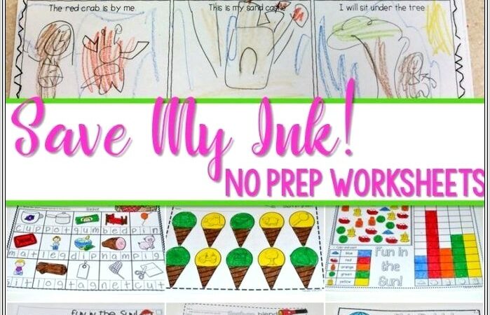 Kindergarten Worksheets On Time