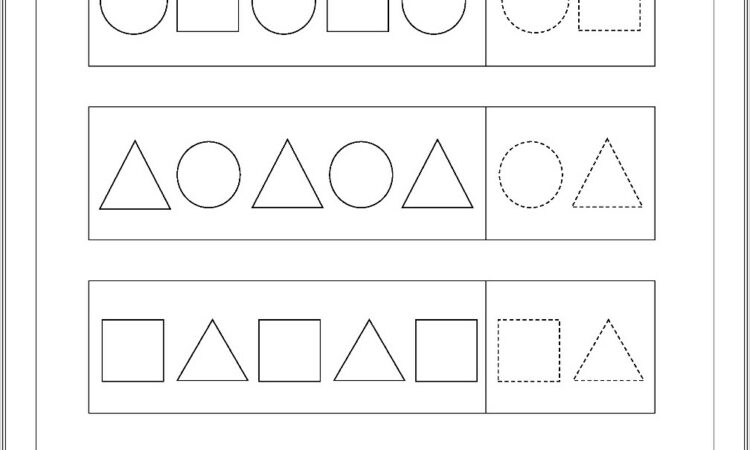 Kindergarten Worksheets Shapes And Colors