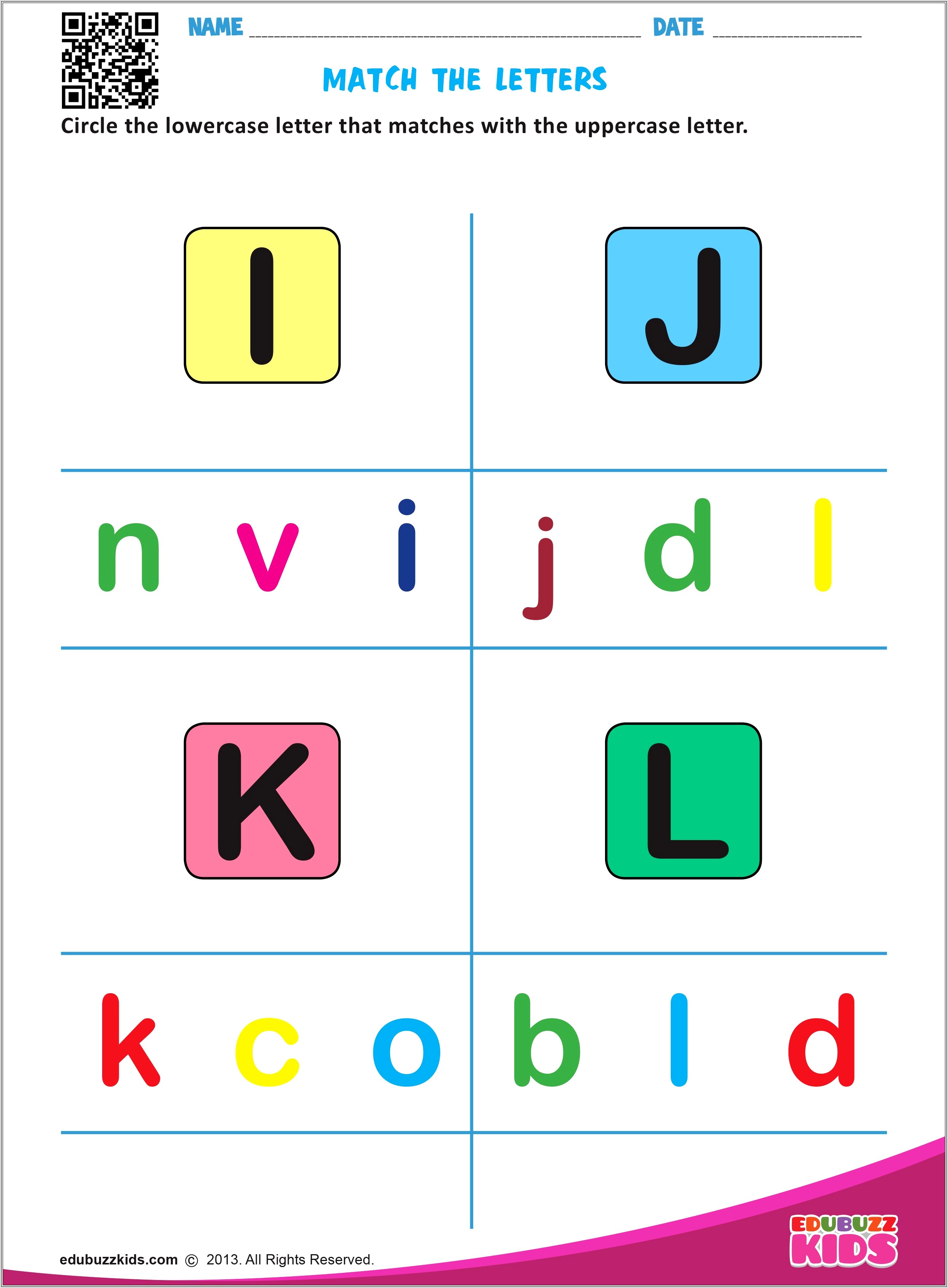 Kindergarten Worksheets With Letters