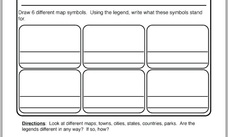 Learning Cardinal Directions Worksheet