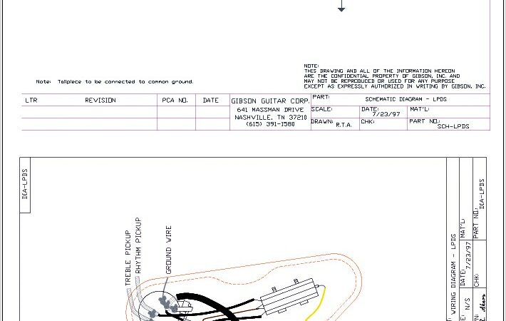 Les Paul Standard Wiring Diagram