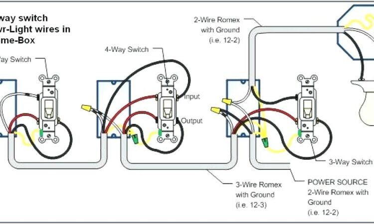 Leviton 3 Way Light Switch Wiring Diagram