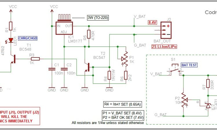 Lipo Charger Circuit Diagram