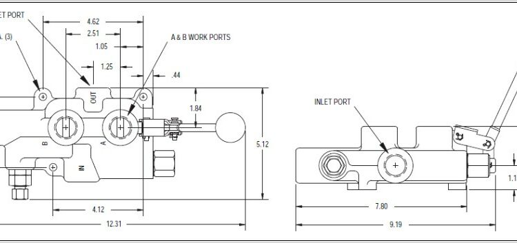 Log Splitter Detent Valve Diagram