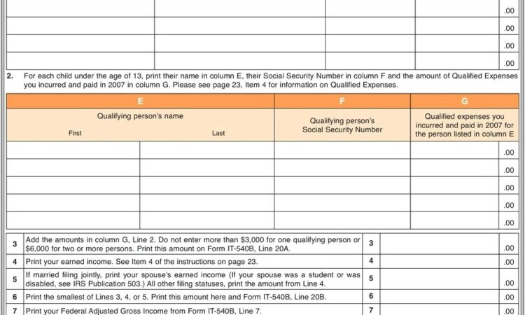 Louisiana Earned Income Credit Worksheet 2013