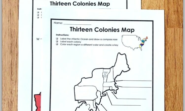 Map Worksheet 6th Grade