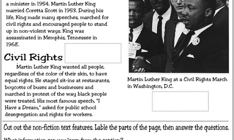 Martin Luther King Jr Assassination Worksheet Answers